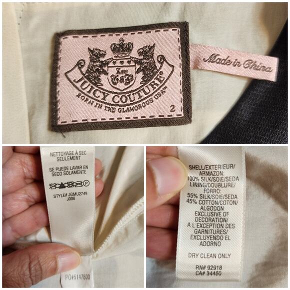 Juicy Couture Fruit Print Sheath Easter Spring Summer Dress, Size 4 - Picture 3 of 8